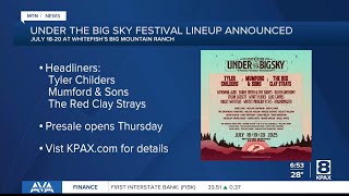 Under the Big Sky announces 2025 concert lineup [upl. by Anitnegra]