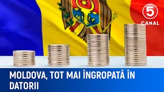 Moldova tot mai îngropată în datorii [upl. by Pelmas]