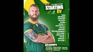 A quick look at the Springboks squad vs Wallabies 1st test [upl. by Eirahs667]