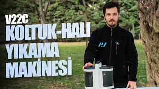 Pirantech V22C Koltuk ve Halı Yıkama Makinesi [upl. by Reivaxe]