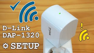 DLink DAP1320 WiFi Extender • Unboxing installation configuration and test [upl. by Aliab]