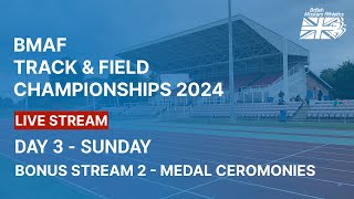 British Masters Athletics Track amp Field Championships 2024  Sunday  Bonus Stream 2  Medal [upl. by Knox]