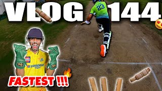 WICKET KEEPING LIKE MS DHONI😍 Playing UNORTHODOX SHOTS🔥 Cricket Cardio Vlogs [upl. by Adrell]