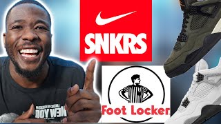 BIG CHANGES FOR NIKE SNKRS FOOTLOCKER HAS A NEW SYSTEM YOU ARE GOING TO LOVE THIS [upl. by Araes708]