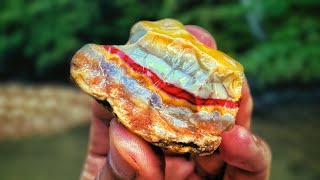 We Found BEAUTIFUL Agates in Kentucky and Cut Them Open on a Rock Saw  Kentucky Rockhounding [upl. by Marsiella]