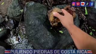 Excelentes hallazgos de rocas fosiles y minerales en Costa Rica [upl. by Asle537]