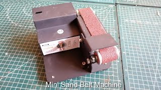 Mini Sand Belt machine that cost USD20 china yuan 85 [upl. by Vassar]