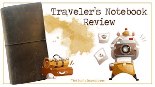 Review of the Travelers Notebook  a refillable journal that supports a circular economy [upl. by Nosak]