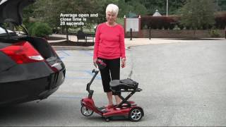 EV Rider Automatic Folding Scooter with Remote on QVC [upl. by Annahsor180]