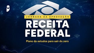 Concurso Receita Federal Plano de estudos para sair do zero [upl. by Atiekal]