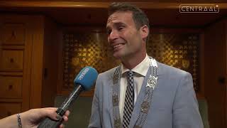 Peter Heijkoop beëdigd als nieuwe burgemeester van Leiden [upl. by Embry209]