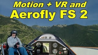 Motion Flight Sim  VR  AeroflyFS2 [upl. by Vassell]