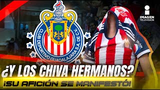 ¡CASTIGAN AL REBAÑO Afición de Chivas no recibió a su equipo en su llegada a CDMX  Imagen Deportes [upl. by Kurth]