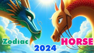 HORSE 2024 Zodiac Horse Prediction  The Year of the Green Wood Dragon 【Master Tsai】 [upl. by Varhol]