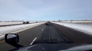 BigRigTravels LIVE  Kanorado to Ellis KS I70 112719 [upl. by Cardwell]