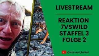 Survivaltrainer reagiert auf  7 vs Wild Teams  Wolfsgebiet  Folge 2 [upl. by Ruyam]