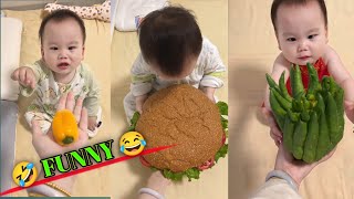 TOP 1 MUST WATCH Funniest Baby Of This Month  cute baby ❤️❤️😂😂❤️❤️ [upl. by Adnilra]