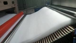 non woven polyester wadding production line [upl. by Charline33]