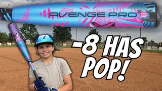 AXE AVENGE PRO 3 Bat Review  THIS BAT HAS POP AxeBat [upl. by Tamar5]