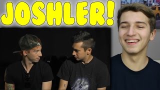 Funny amp Cute Joshler Moments Reaction Part 1  Twenty One Pilots TØP [upl. by Mutua]