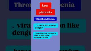 platelet count of less than 150000 platelets per microliter is lower than normal [upl. by Huberman]