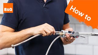 How to replace a kitchen tap part 2 removing your old tap [upl. by Suissac]