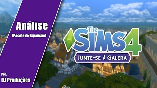 Análise The Sims 4 Juntese á Galera  BJ Produções [upl. by Adnohsor]