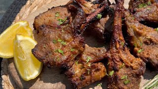 JUICY MASALA LAMB CHOPS  THE BEST AIR FRYER LAMB CHOPS  TENDER LAMB  DELICIOUS LAMB CHOPS RECIPE [upl. by Minica24]