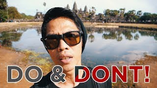 Angkor Wat Do and Dont English Vlog [upl. by Neddra]