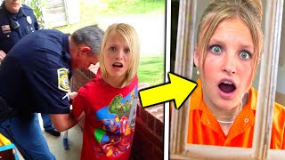 Payton Delu GOT ARRESTED Ninja Kidz TV [upl. by Edward]