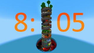 Parkour Spiral 2 speedrun 805 [upl. by Walburga567]