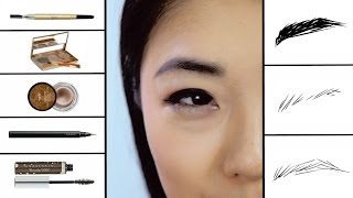 How To Fill in amp Groom Your Eyebrows with the right tools [upl. by Skip]