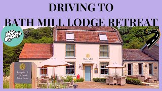 🚗Driving to BATH MILL LODGE RETREAT from the A4174 Bristol Road Bypass  Holiday Lodge near Bath🚗 [upl. by Amsirhc]