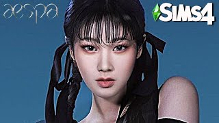 The Sims 4 CAS  AESPA GISELLE  CC LINKS  DOWNLOAD  PYONGSIMS   에스파  지젤 [upl. by Oberg]