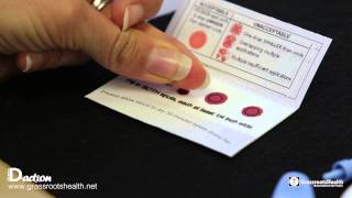 How to Complete Your Home Vitamin D Blood Spot Test [upl. by Attegroeg35]