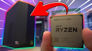 The BEST Budget Prebuilt Gaming PC  RX 5500  Ryzen 3 5300G [upl. by Eitsirhc]