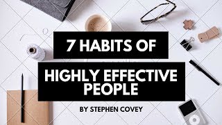 Book Review 7 Habits of Highly Effective People [upl. by Mackey]