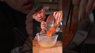 How to make salmon roe Ikura shorts [upl. by Enirac108]