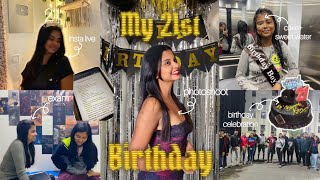 My 21st I Birthday Vlog l MBBS Birthday Celebration l AIIMS Bday l Ahana Biswas l AIIMS Kalyani NEET [upl. by Munmro]