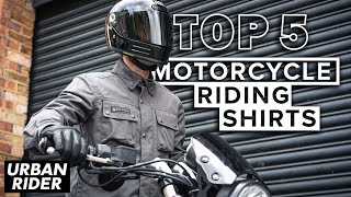 Top 5 Motorcycle Shirts 2023 [upl. by Anitselec]