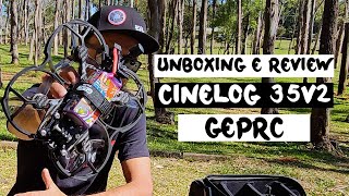 GEPRC CINELOG 35 V2  Unboxing e Review [upl. by Lydia]