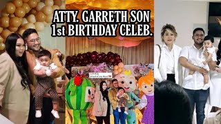 ATTY GARRETH NA ANAK ITO ANG GANAP SA KANYANG 1st BIRTHDAY CELEBRATION [upl. by Melamed]