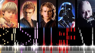 The Evolution of Anakin Skywalkers Music From 9 to 45 Years Old [upl. by Orson]