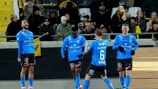 Halmstad 10 Häcken Höjdpunkter [upl. by Eimma898]