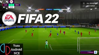 FIFA 22 Legacy Edition Yuzu Android 208  Poco X3 Pro Settings [upl. by Ocer160]