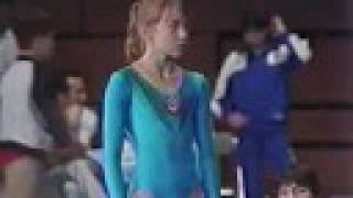 Svetlana Boginskaya  1985 Junior Cup  FX 1 [upl. by Karlyn194]