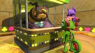 YookaLaylee 100 Walkthrough Part 4  Capital Cashino All Collectibles [upl. by Ailerua439]