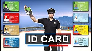 ID CARD V2 FIVEM  ESXQBCORE [upl. by Corb]