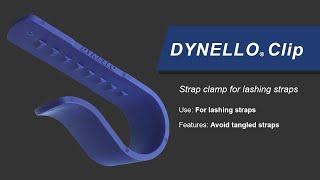 Ratchet strap storage  DYNELLO® Clip [upl. by Assilen]