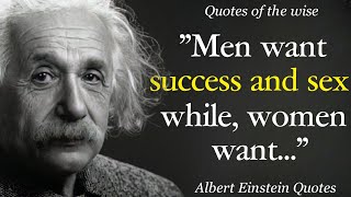 Albert Einstein Quotes About Women Success And Life  Quotes Aphorisms Wise Thoughts [upl. by Marybelle730]